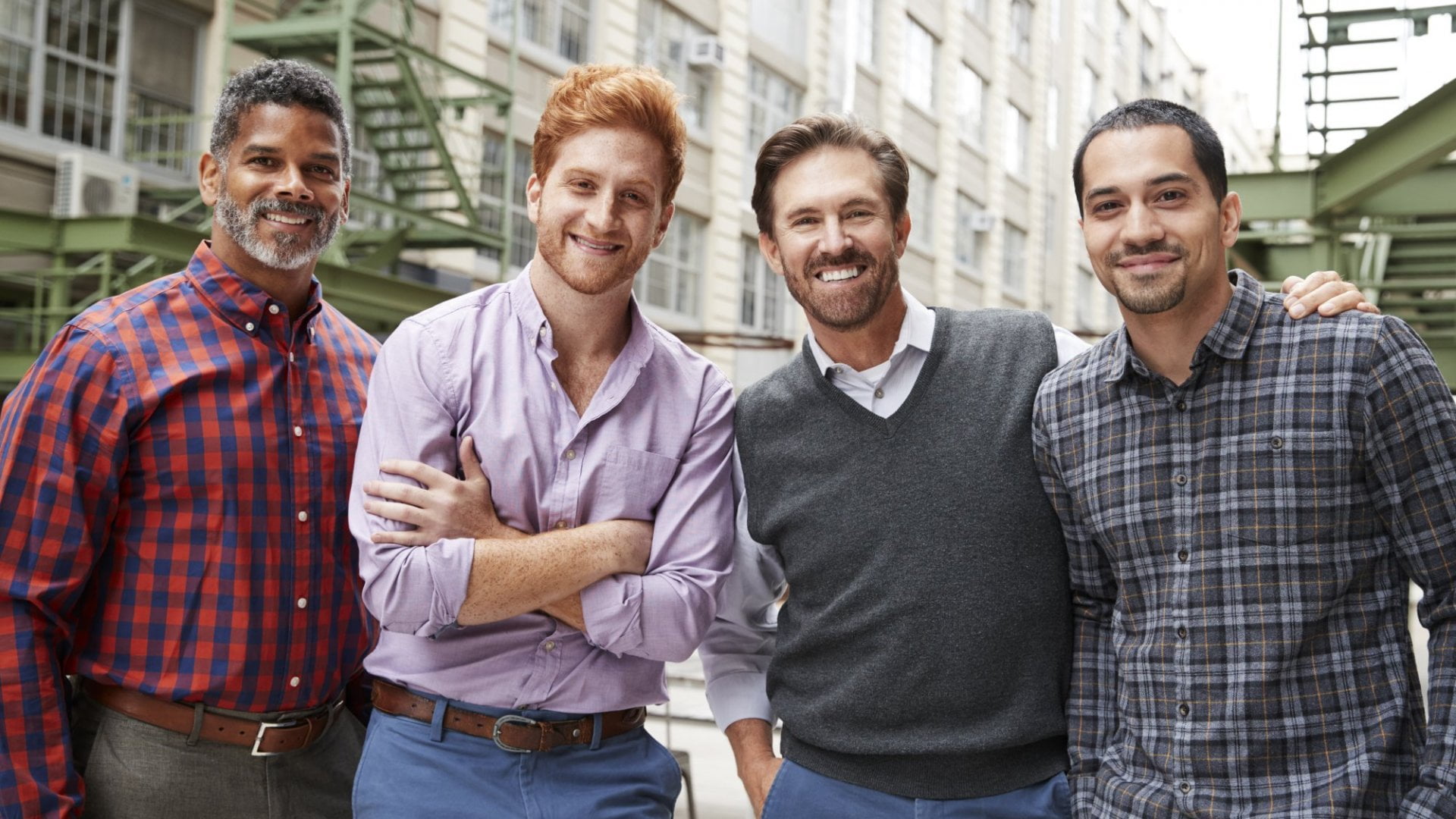 happy men