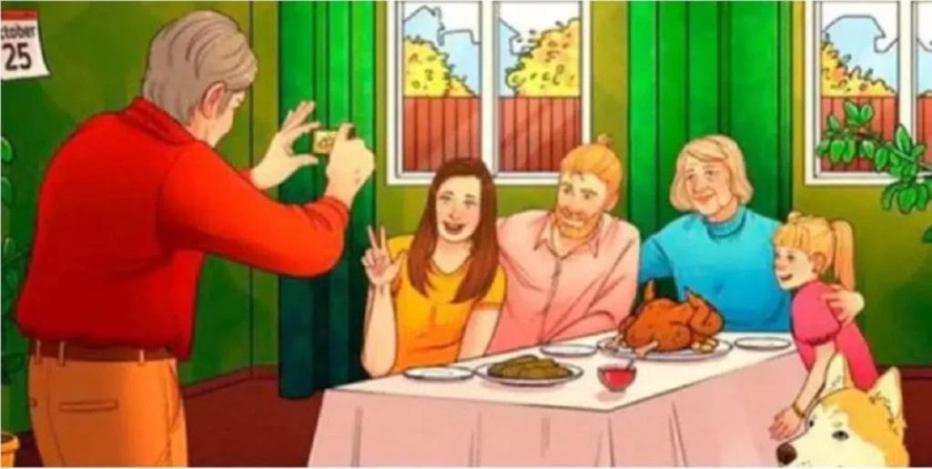 IQ test spot the mistake